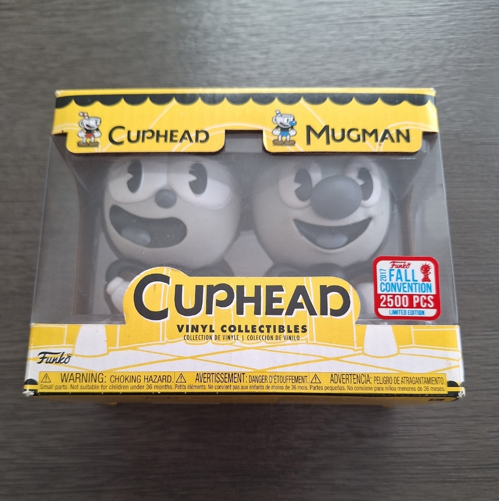 2017 Fall Limited Edition Cuphead And Mugman Funko Pop
